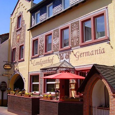 Landgasthof Germania Rüdesheim am Rhein Esterno foto